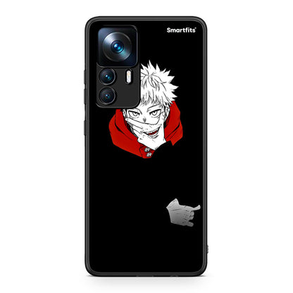 Xiaomi 12T / K50 Ultra Itadori Anime θήκη από τη Smartfits με σχέδιο στο πίσω μέρος και μαύρο περίβλημα | Smartphone case with colorful back and black bezels by Smartfits