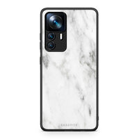 Thumbnail for 2 - Xiaomi 12T / 12T Pro / K50 Ultra White marble case, cover, bumper