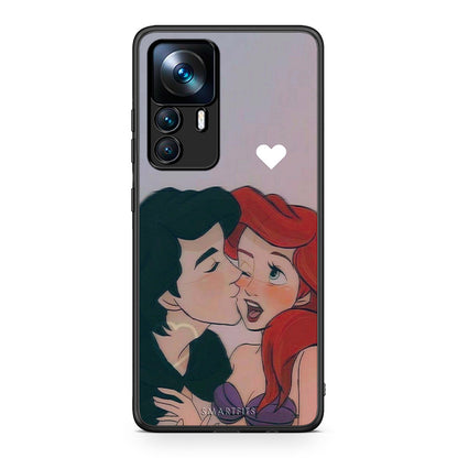 Xiaomi 12T / K50 Ultra Mermaid Love Θήκη Αγίου Βαλεντίνου από τη Smartfits με σχέδιο στο πίσω μέρος και μαύρο περίβλημα | Smartphone case with colorful back and black bezels by Smartfits