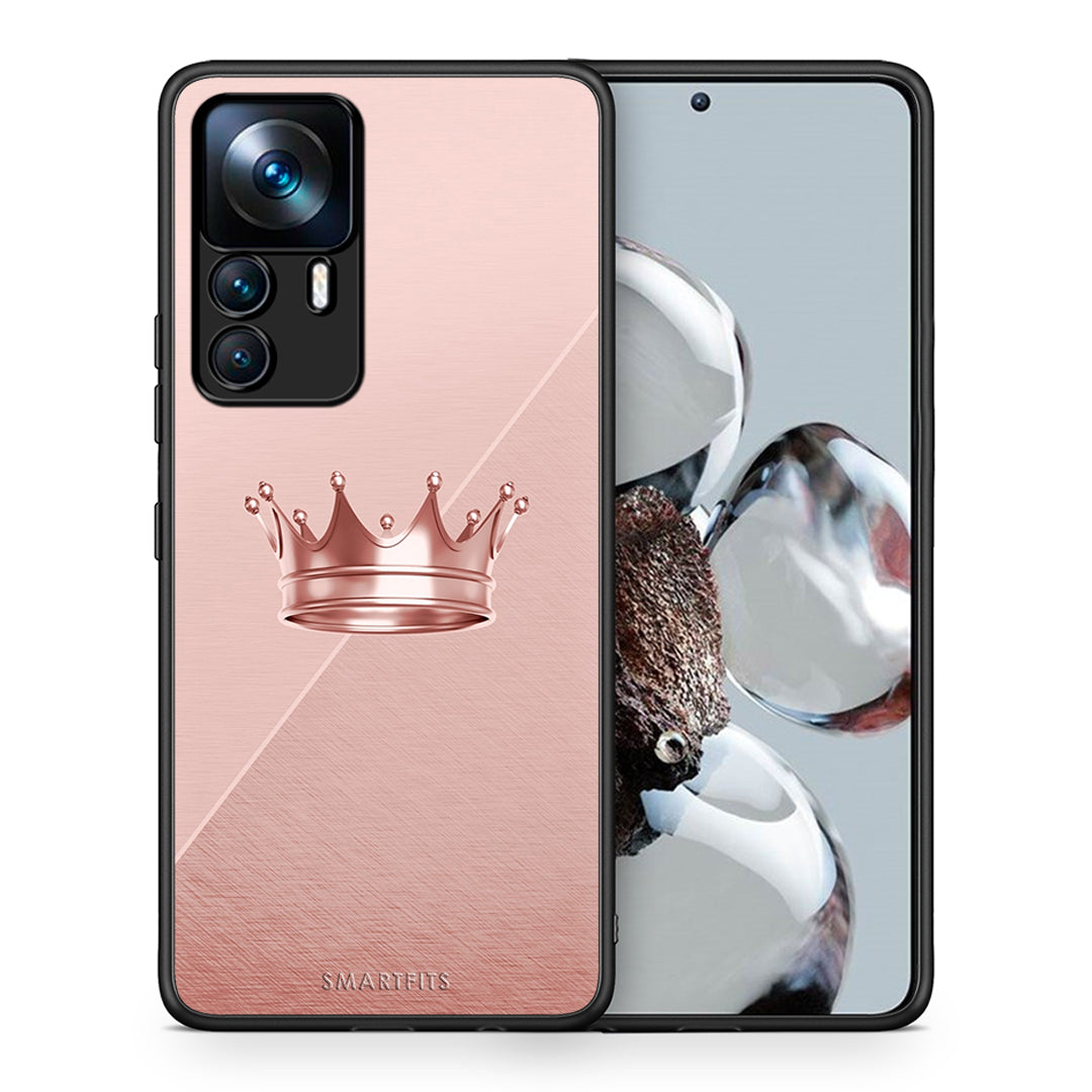 Θήκη Xiaomi 12T / K50 Ultra Crown Minimal από τη Smartfits με σχέδιο στο πίσω μέρος και μαύρο περίβλημα | Xiaomi 12T / K50 Ultra Crown Minimal case with colorful back and black bezels