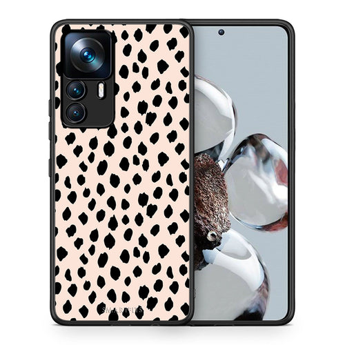 Θήκη Xiaomi 12T / K50 Ultra New Polka Dots από τη Smartfits με σχέδιο στο πίσω μέρος και μαύρο περίβλημα | Xiaomi 12T / K50 Ultra New Polka Dots case with colorful back and black bezels