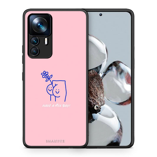 Θήκη Xiaomi 12T / K50 Ultra Nice Day από τη Smartfits με σχέδιο στο πίσω μέρος και μαύρο περίβλημα | Xiaomi 12T / K50 Ultra Nice Day case with colorful back and black bezels