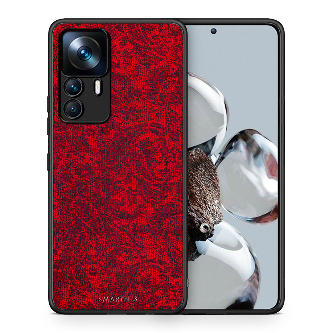 Θήκη Xiaomi 12T / K50 Ultra Paisley Cashmere από τη Smartfits με σχέδιο στο πίσω μέρος και μαύρο περίβλημα | Xiaomi 12T / K50 Ultra Paisley Cashmere case with colorful back and black bezels