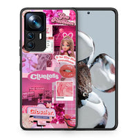 Thumbnail for Θήκη Αγίου Βαλεντίνου Xiaomi 12T / 12T Pro / K50 Ultra Pink Love από τη Smartfits με σχέδιο στο πίσω μέρος και μαύρο περίβλημα | Xiaomi 12T / 12T Pro / K50 Ultra Pink Love case with colorful back and black bezels