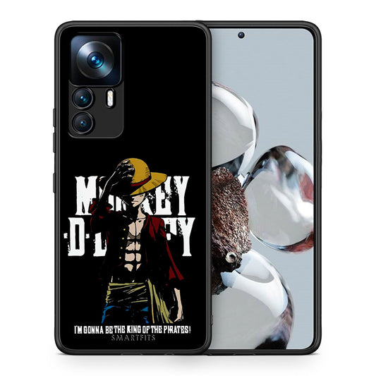 Θήκη Xiaomi 12T / K50 Ultra Pirate King από τη Smartfits με σχέδιο στο πίσω μέρος και μαύρο περίβλημα | Xiaomi 12T / K50 Ultra Pirate King case with colorful back and black bezels