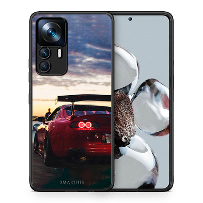 Θήκη Xiaomi 12T / K50 Ultra Racing Supra από τη Smartfits με σχέδιο στο πίσω μέρος και μαύρο περίβλημα | Xiaomi 12T / K50 Ultra Racing Supra case with colorful back and black bezels