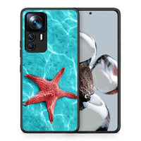 Thumbnail for Θήκη Xiaomi 12T / 12T Pro / K50 Ultra Red Starfish από τη Smartfits με σχέδιο στο πίσω μέρος και μαύρο περίβλημα | Xiaomi 12T / 12T Pro / K50 Ultra Red Starfish case with colorful back and black bezels