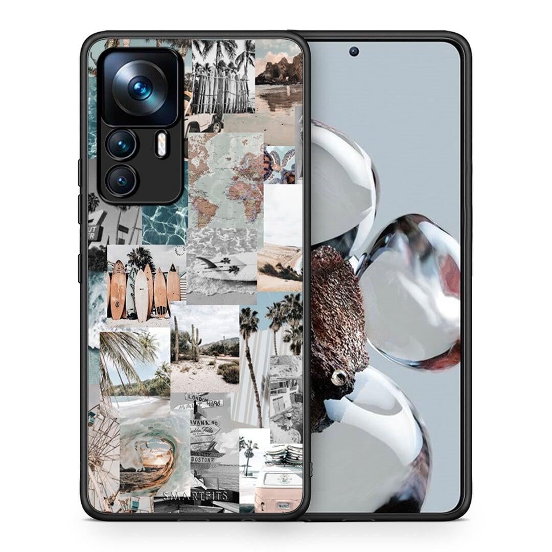 Θήκη Xiaomi 12T / K50 Ultra Retro Beach Life από τη Smartfits με σχέδιο στο πίσω μέρος και μαύρο περίβλημα | Xiaomi 12T / K50 Ultra Retro Beach Life case with colorful back and black bezels