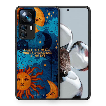 Θήκη Xiaomi 12T / K50 Ultra Screaming Sky από τη Smartfits με σχέδιο στο πίσω μέρος και μαύρο περίβλημα | Xiaomi 12T / K50 Ultra Screaming Sky case with colorful back and black bezels
