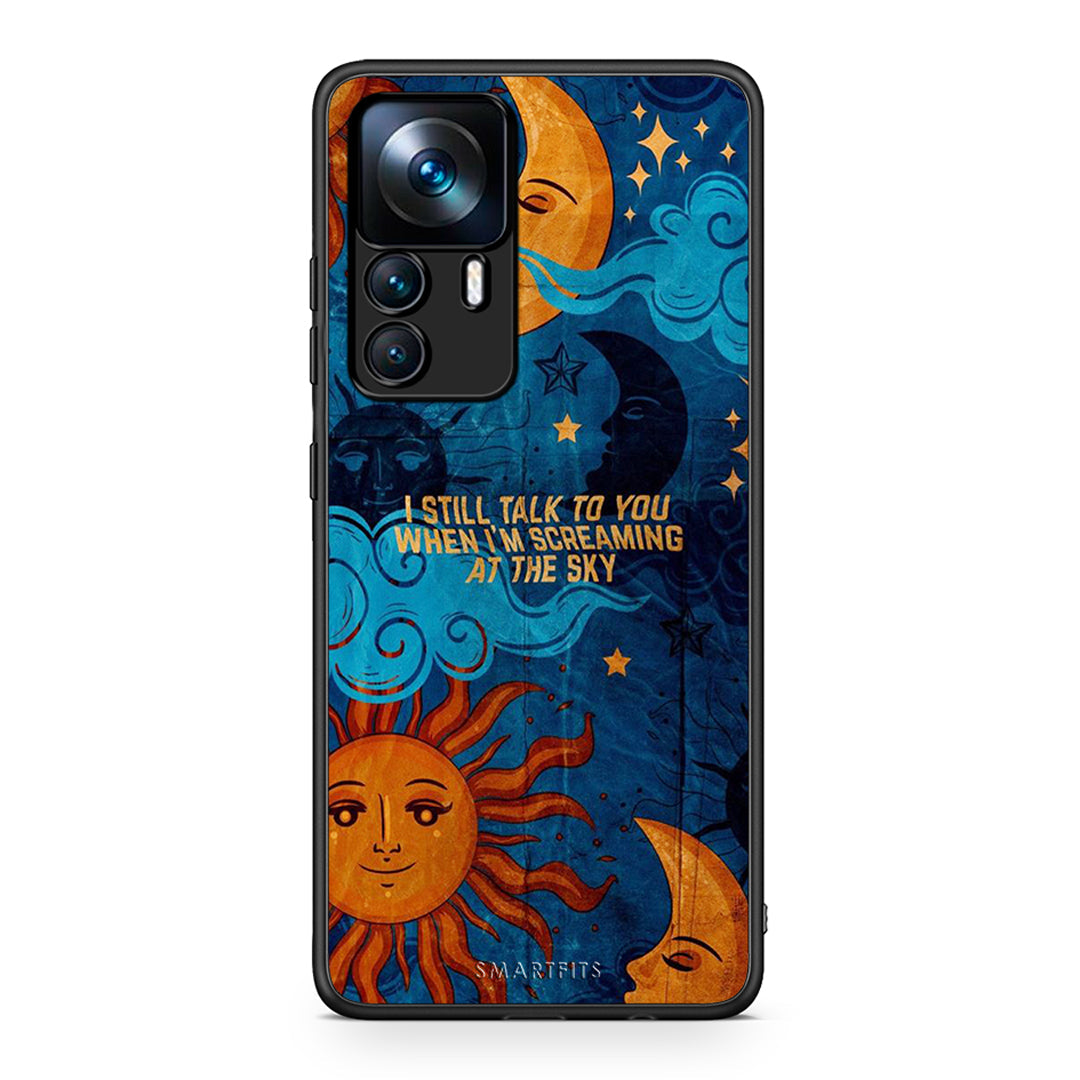 Xiaomi 12T / K50 Ultra Screaming Sky θήκη από τη Smartfits με σχέδιο στο πίσω μέρος και μαύρο περίβλημα | Smartphone case with colorful back and black bezels by Smartfits