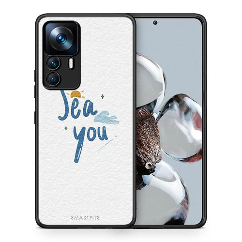 Θήκη Xiaomi 12T / K50 Ultra Sea You από τη Smartfits με σχέδιο στο πίσω μέρος και μαύρο περίβλημα | Xiaomi 12T / K50 Ultra Sea You case with colorful back and black bezels