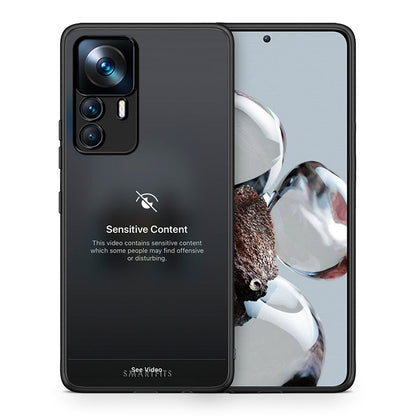 Θήκη Xiaomi 12T / K50 Ultra Sensitive Content από τη Smartfits με σχέδιο στο πίσω μέρος και μαύρο περίβλημα | Xiaomi 12T / K50 Ultra Sensitive Content case with colorful back and black bezels