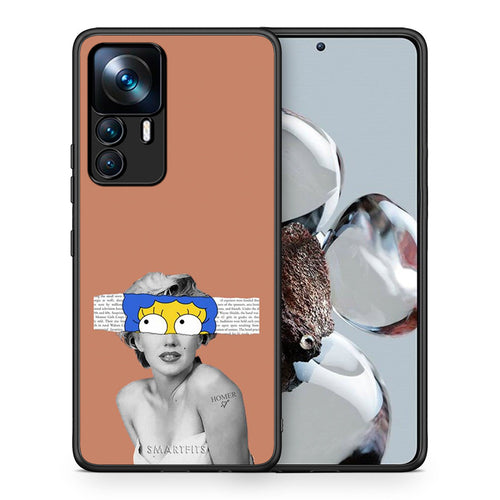 Θήκη Xiaomi 12T / K50 Ultra Sim Merilyn από τη Smartfits με σχέδιο στο πίσω μέρος και μαύρο περίβλημα | Xiaomi 12T / K50 Ultra Sim Merilyn case with colorful back and black bezels