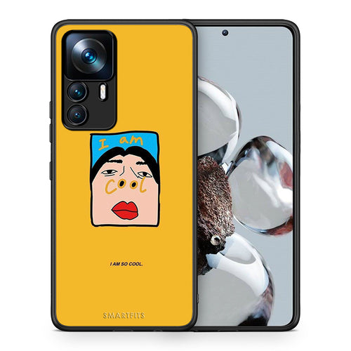 Θήκη Αγίου Βαλεντίνου Xiaomi 12T / K50 Ultra So Cool από τη Smartfits με σχέδιο στο πίσω μέρος και μαύρο περίβλημα | Xiaomi 12T / K50 Ultra So Cool case with colorful back and black bezels