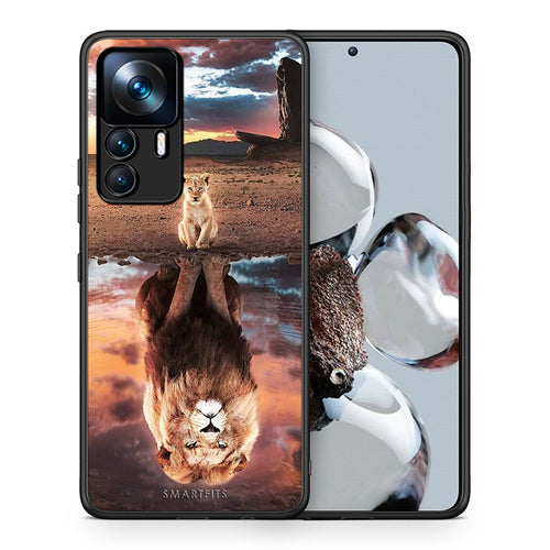 Θήκη Αγίου Βαλεντίνου Xiaomi 12T / K50 Ultra Sunset Dreams από τη Smartfits με σχέδιο στο πίσω μέρος και μαύρο περίβλημα | Xiaomi 12T / K50 Ultra Sunset Dreams case with colorful back and black bezels