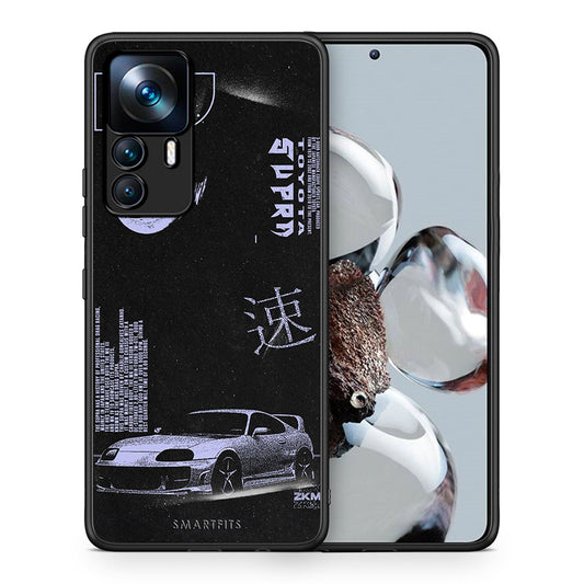 Θήκη Αγίου Βαλεντίνου Xiaomi 12T / K50 Ultra Tokyo Drift από τη Smartfits με σχέδιο στο πίσω μέρος και μαύρο περίβλημα | Xiaomi 12T / K50 Ultra Tokyo Drift case with colorful back and black bezels