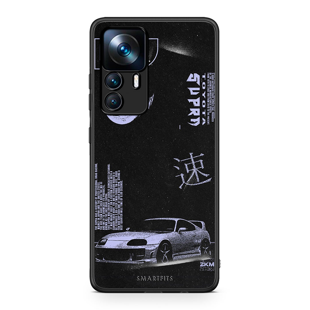 Xiaomi 12T / K50 Ultra Tokyo Drift Θήκη Αγίου Βαλεντίνου από τη Smartfits με σχέδιο στο πίσω μέρος και μαύρο περίβλημα | Smartphone case with colorful back and black bezels by Smartfits