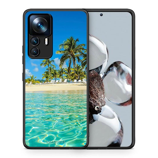Θήκη Xiaomi 12T / K50 Ultra Tropical Vibes από τη Smartfits με σχέδιο στο πίσω μέρος και μαύρο περίβλημα | Xiaomi 12T / K50 Ultra Tropical Vibes case with colorful back and black bezels