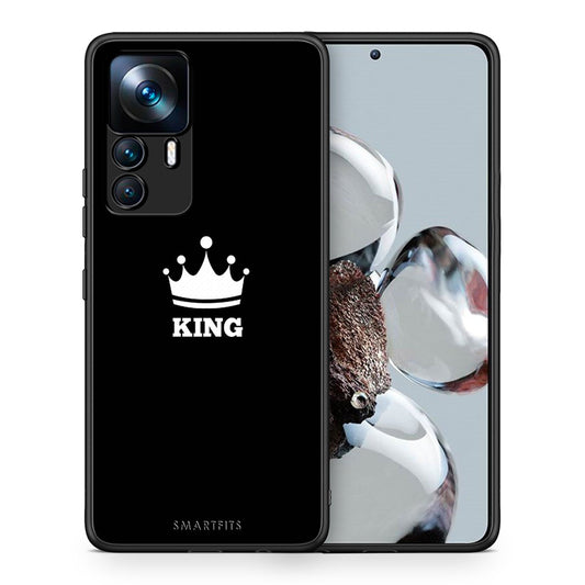 Θήκη Xiaomi 12T / K50 Ultra King Valentine από τη Smartfits με σχέδιο στο πίσω μέρος και μαύρο περίβλημα | Xiaomi 12T / K50 Ultra King Valentine case with colorful back and black bezels