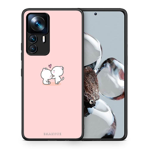 Θήκη Xiaomi 12T / K50 Ultra Love Valentine από τη Smartfits με σχέδιο στο πίσω μέρος και μαύρο περίβλημα | Xiaomi 12T / K50 Ultra Love Valentine case with colorful back and black bezels