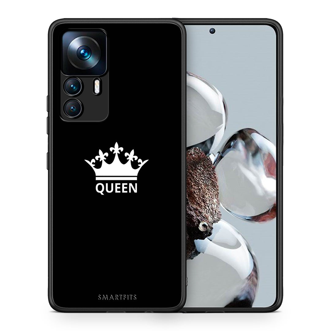 Θήκη Xiaomi 12T / K50 Ultra Queen Valentine από τη Smartfits με σχέδιο στο πίσω μέρος και μαύρο περίβλημα | Xiaomi 12T / K50 Ultra Queen Valentine case with colorful back and black bezels