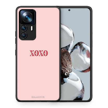 Θήκη Xiaomi 12T / K50 Ultra XOXO Love από τη Smartfits με σχέδιο στο πίσω μέρος και μαύρο περίβλημα | Xiaomi 12T / K50 Ultra XOXO Love case with colorful back and black bezels