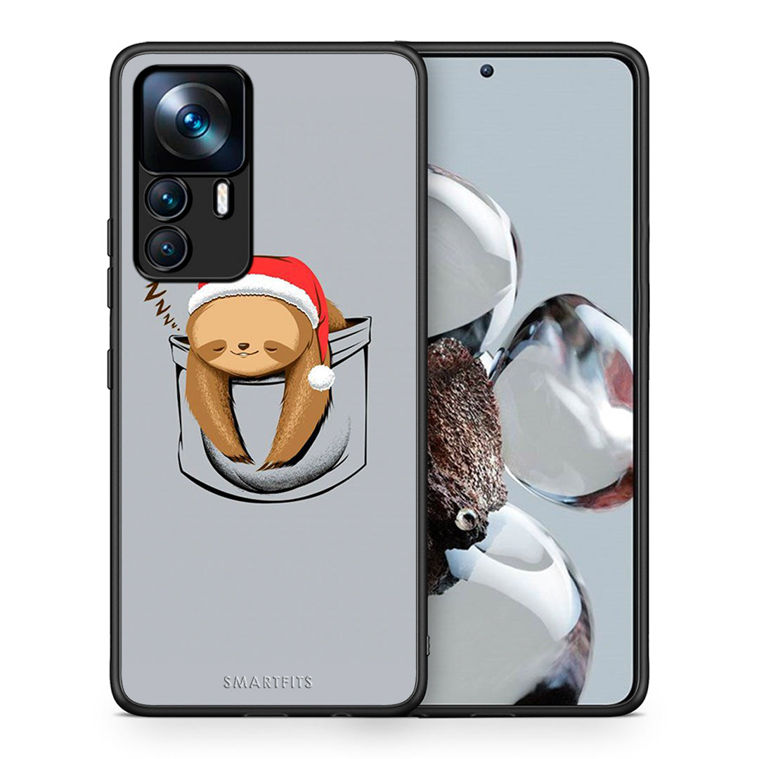 Θήκη Xiaomi 12T / K50 Ultra Xmas Zzzz από τη Smartfits με σχέδιο στο πίσω μέρος και μαύρο περίβλημα | Xiaomi 12T / K50 Ultra Xmas Zzzz case with colorful back and black bezels