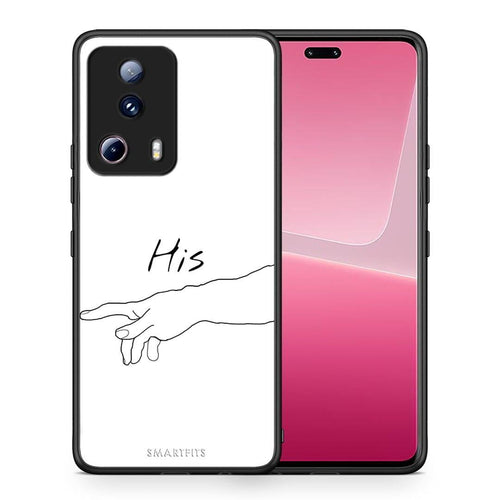 Θήκη Xiaomi 13 Lite 5G Aesthetic Love 2 από τη Smartfits με σχέδιο στο πίσω μέρος και μαύρο περίβλημα | Xiaomi 13 Lite 5G Aesthetic Love 2 Case with Colorful Back and Black Bezels