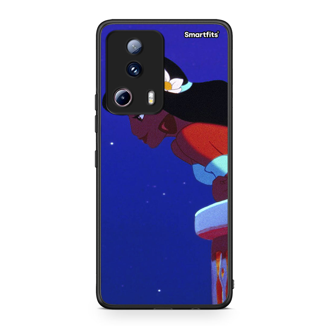 Θήκη Xiaomi 13 Lite 5G Alladin And Jasmine Love 2 από τη Smartfits με σχέδιο στο πίσω μέρος και μαύρο περίβλημα | Xiaomi 13 Lite 5G Alladin And Jasmine Love 2 Case with Colorful Back and Black Bezels