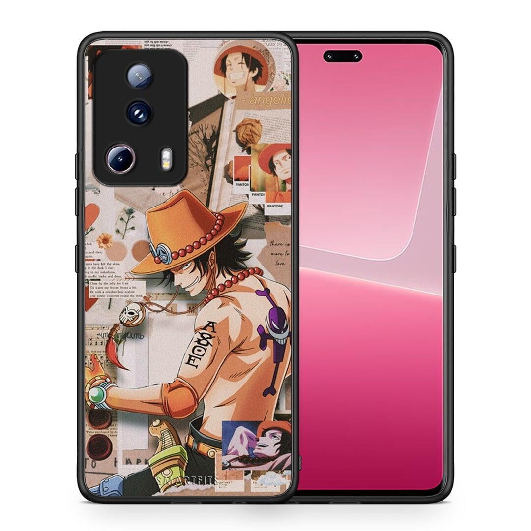 Θήκη Xiaomi 13 Lite 5G Anime Collage από τη Smartfits με σχέδιο στο πίσω μέρος και μαύρο περίβλημα | Xiaomi 13 Lite 5G Anime Collage Case with Colorful Back and Black Bezels