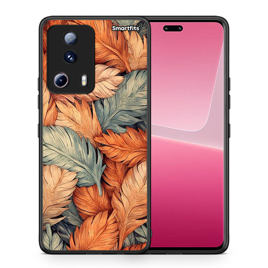 Θήκη Xiaomi 13 Lite 5G Autumn Leaves από τη Smartfits με σχέδιο στο πίσω μέρος και μαύρο περίβλημα | Xiaomi 13 Lite 5G Autumn Leaves Case with Colorful Back and Black Bezels