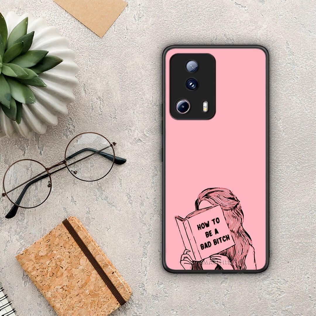 Θήκη Xiaomi 13 Lite 5G Bad Bitch από τη Smartfits με σχέδιο στο πίσω μέρος και μαύρο περίβλημα | Xiaomi 13 Lite 5G Bad Bitch Case with Colorful Back and Black Bezels