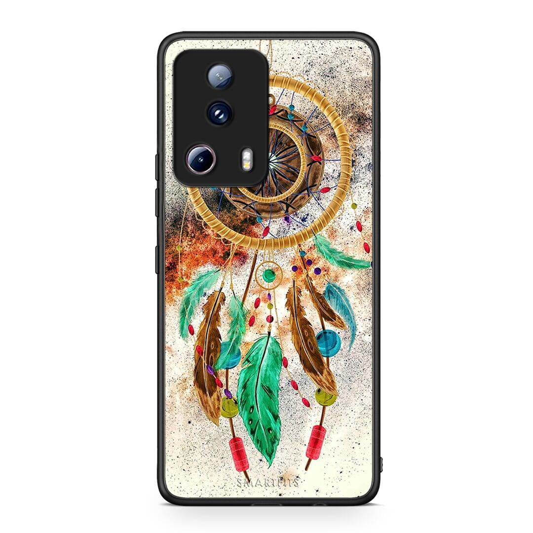 Θήκη Xiaomi 13 Lite 5G Boho DreamCatcher από τη Smartfits με σχέδιο στο πίσω μέρος και μαύρο περίβλημα | Xiaomi 13 Lite 5G Boho DreamCatcher Case with Colorful Back and Black Bezels