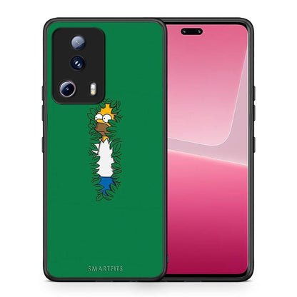 Θήκη Xiaomi 13 Lite 5G Bush Man από τη Smartfits με σχέδιο στο πίσω μέρος και μαύρο περίβλημα | Xiaomi 13 Lite 5G Bush Man Case with Colorful Back and Black Bezels
