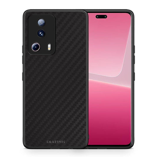 Θήκη Xiaomi 13 Lite 5G Carbon Black από τη Smartfits με σχέδιο στο πίσω μέρος και μαύρο περίβλημα | Xiaomi 13 Lite 5G Carbon Black Case with Colorful Back and Black Bezels