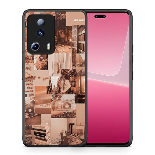 Θήκη Xiaomi 13 Lite 5G Collage You Can από τη Smartfits με σχέδιο στο πίσω μέρος και μαύρο περίβλημα | Xiaomi 13 Lite 5G Collage You Can Case with Colorful Back and Black Bezels