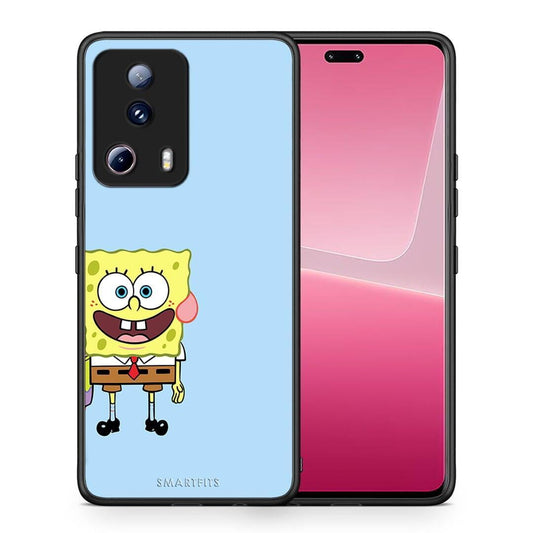 Θήκη Xiaomi 13 Lite 5G Friends Bob από τη Smartfits με σχέδιο στο πίσω μέρος και μαύρο περίβλημα | Xiaomi 13 Lite 5G Friends Bob Case with Colorful Back and Black Bezels