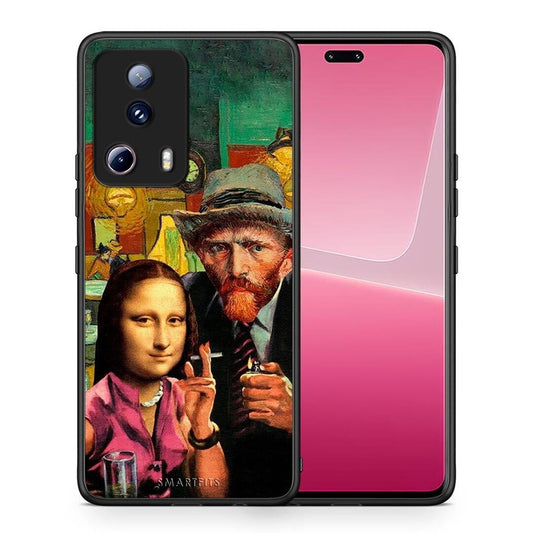 Θήκη Xiaomi 13 Lite 5G Funny Art από τη Smartfits με σχέδιο στο πίσω μέρος και μαύρο περίβλημα | Xiaomi 13 Lite 5G Funny Art Case with Colorful Back and Black Bezels