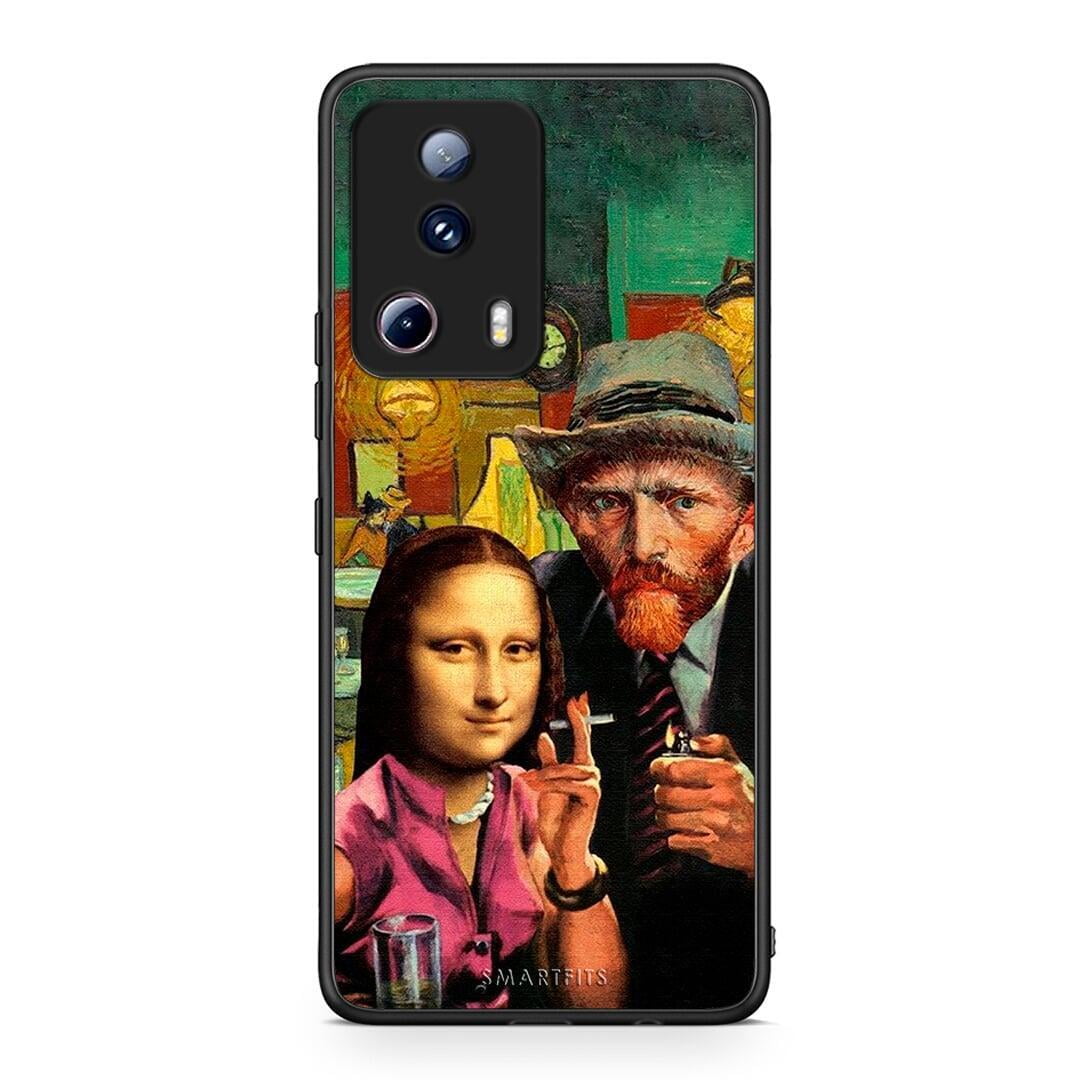 Θήκη Xiaomi 13 Lite 5G Funny Art από τη Smartfits με σχέδιο στο πίσω μέρος και μαύρο περίβλημα | Xiaomi 13 Lite 5G Funny Art Case with Colorful Back and Black Bezels
