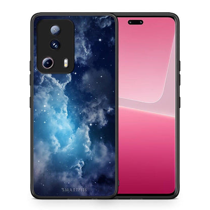Θήκη Xiaomi 13 Lite 5G Galactic Blue Sky από τη Smartfits με σχέδιο στο πίσω μέρος και μαύρο περίβλημα | Xiaomi 13 Lite 5G Galactic Blue Sky Case with Colorful Back and Black Bezels