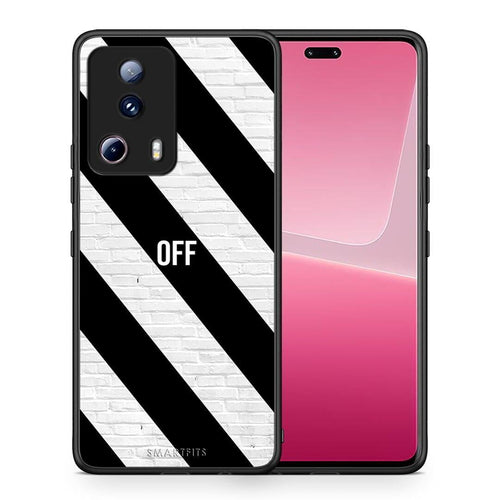 Θήκη Xiaomi 13 Lite 5G Get Off από τη Smartfits με σχέδιο στο πίσω μέρος και μαύρο περίβλημα | Xiaomi 13 Lite 5G Get Off Case with Colorful Back and Black Bezels