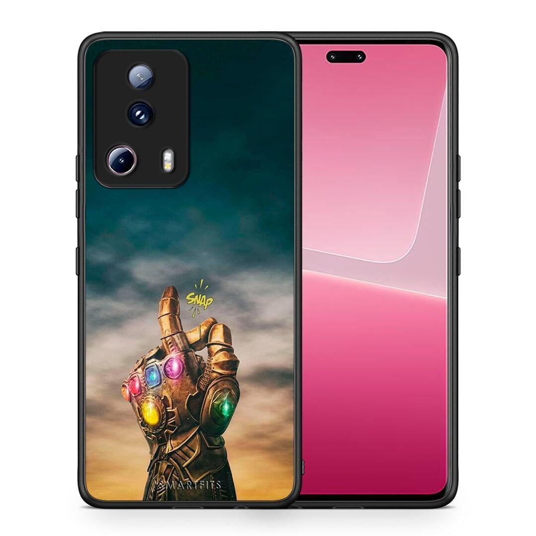 Θήκη Xiaomi 13 Lite 5G Infinity Snap από τη Smartfits με σχέδιο στο πίσω μέρος και μαύρο περίβλημα | Xiaomi 13 Lite 5G Infinity Snap Case with Colorful Back and Black Bezels