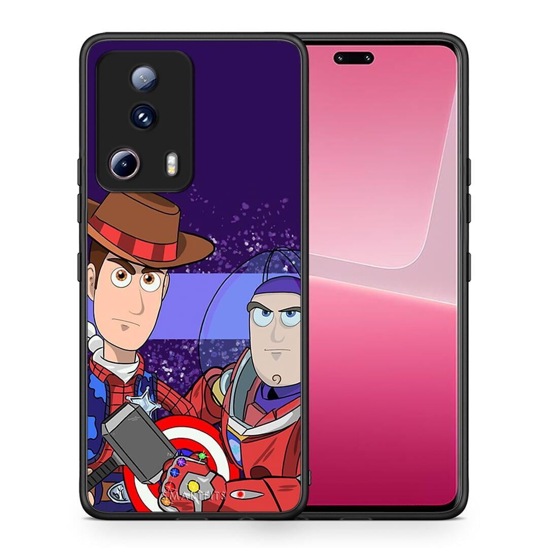 Θήκη Xiaomi 13 Lite 5G Infinity Story από τη Smartfits με σχέδιο στο πίσω μέρος και μαύρο περίβλημα | Xiaomi 13 Lite 5G Infinity Story Case with Colorful Back and Black Bezels