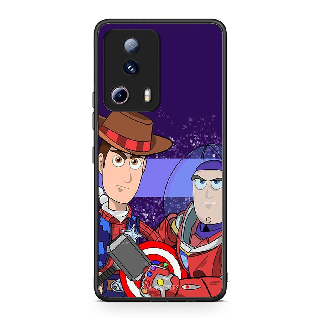 Θήκη Xiaomi 13 Lite 5G Infinity Story από τη Smartfits με σχέδιο στο πίσω μέρος και μαύρο περίβλημα | Xiaomi 13 Lite 5G Infinity Story Case with Colorful Back and Black Bezels