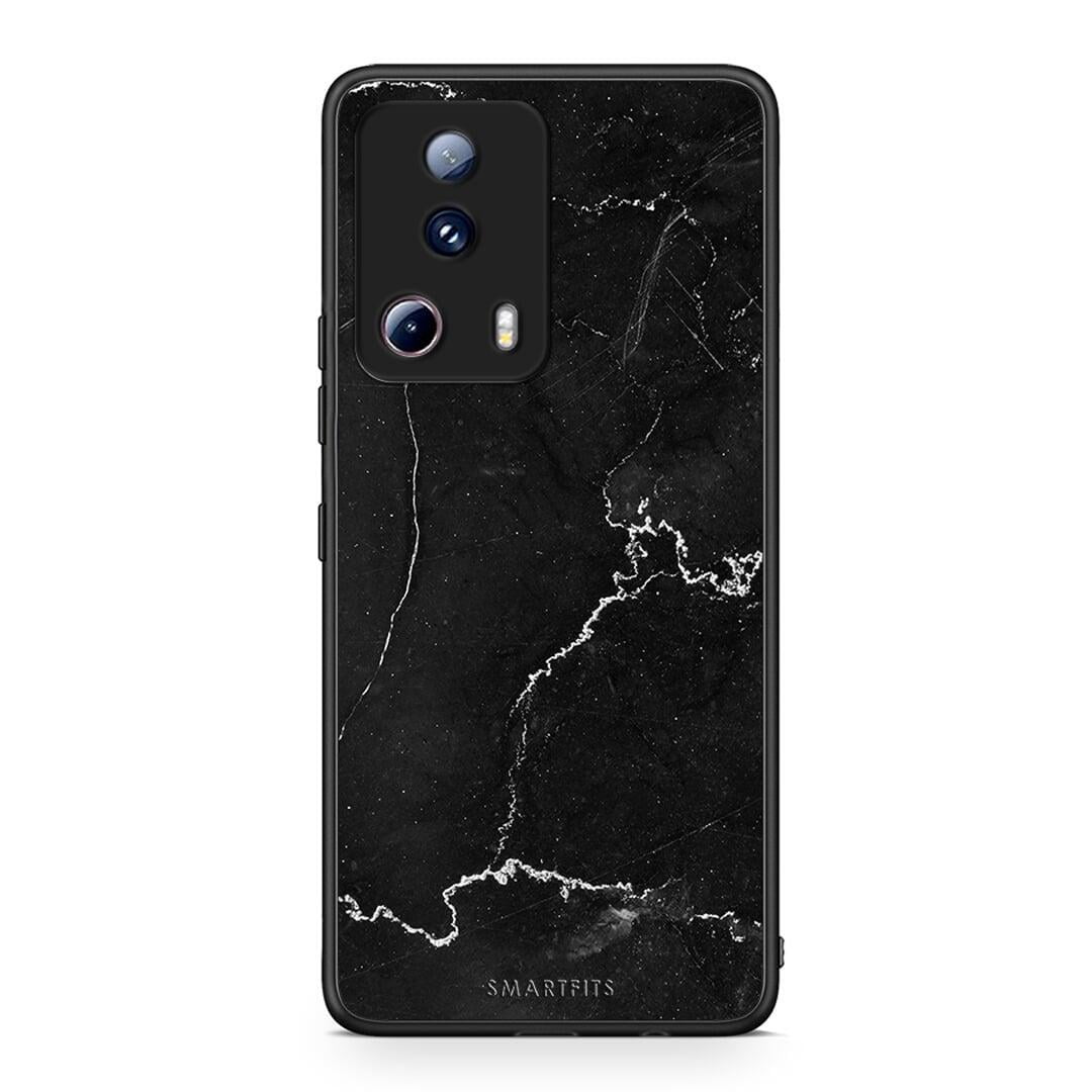 Θήκη Xiaomi 13 Lite 5G Marble Black από τη Smartfits με σχέδιο στο πίσω μέρος και μαύρο περίβλημα | Xiaomi 13 Lite 5G Marble Black Case with Colorful Back and Black Bezels