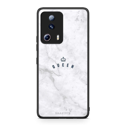 Θήκη Xiaomi 13 Lite 5G Marble Queen από τη Smartfits με σχέδιο στο πίσω μέρος και μαύρο περίβλημα | Xiaomi 13 Lite 5G Marble Queen Case with Colorful Back and Black Bezels