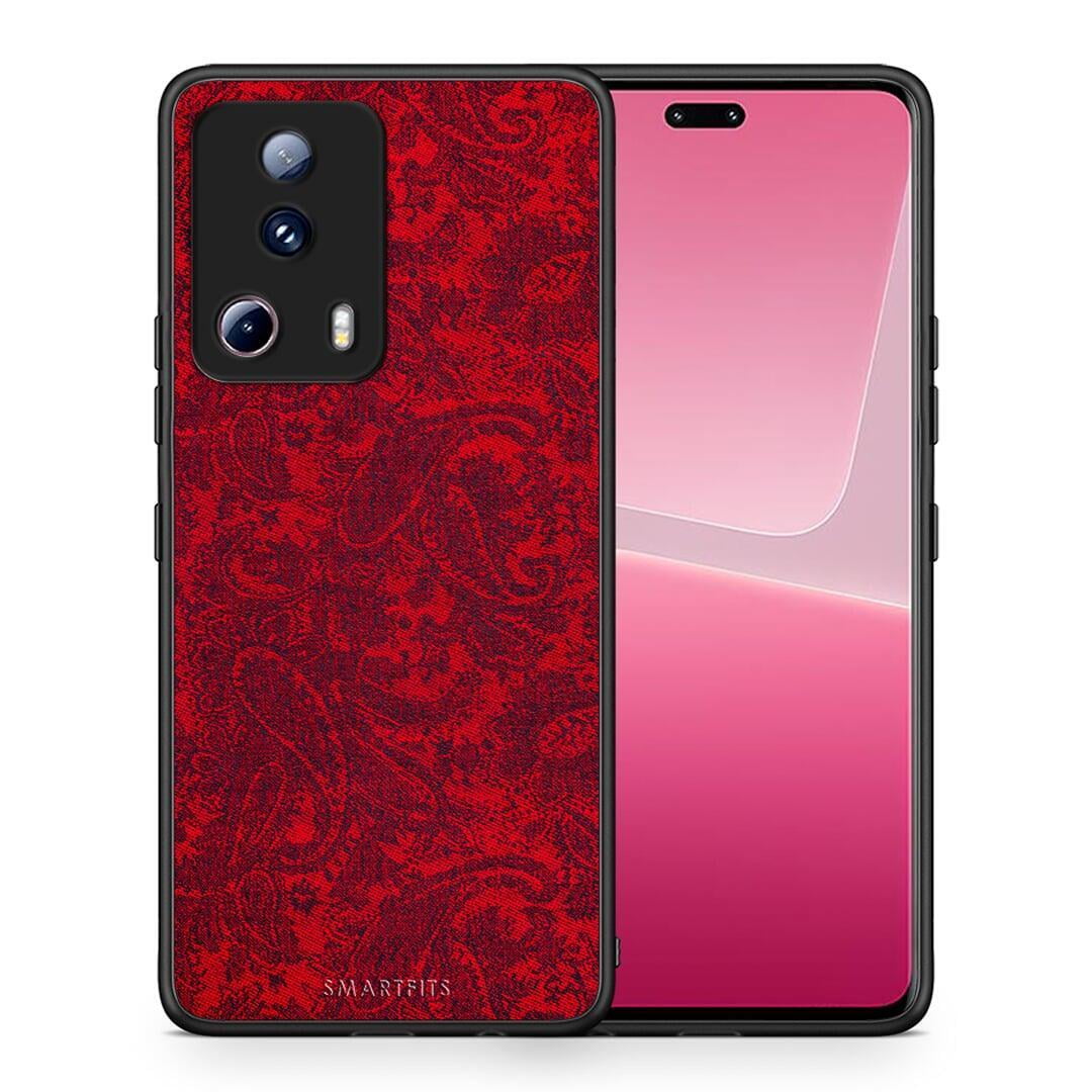 Θήκη Xiaomi 13 Lite 5G Paisley Cashmere από τη Smartfits με σχέδιο στο πίσω μέρος και μαύρο περίβλημα | Xiaomi 13 Lite 5G Paisley Cashmere Case with Colorful Back and Black Bezels