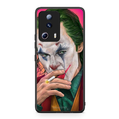 Θήκη Xiaomi 13 Lite 5G PopArt JokesOnU από τη Smartfits με σχέδιο στο πίσω μέρος και μαύρο περίβλημα | Xiaomi 13 Lite 5G PopArt JokesOnU Case with Colorful Back and Black Bezels