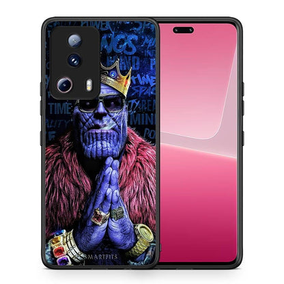Θήκη Xiaomi 13 Lite 5G PopArt Thanos από τη Smartfits με σχέδιο στο πίσω μέρος και μαύρο περίβλημα | Xiaomi 13 Lite 5G PopArt Thanos Case with Colorful Back and Black Bezels