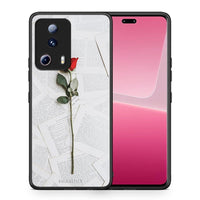 Thumbnail for Θήκη Xiaomi 13 Lite 5G Red Rose από τη Smartfits με σχέδιο στο πίσω μέρος και μαύρο περίβλημα | Xiaomi 13 Lite 5G Red Rose Case with Colorful Back and Black Bezels